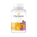 قرص حمایت از کبد و کلیه سگ‌های نژاد بزرگ بیو پت اکتیو Silycumin – 45 عددی (67.5 گرم)