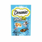 تشویقی گربه دریمیز مولتی ویتامین با طعم ماهی و میگو | Dreamies ShakeUps With Multivitamins Fish & Shrimp