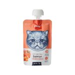 پودینگ گربه ونپی Meat Paste با طعم سالمون، مرغ و هویج | Wanpy Premium Lickable Creamy Meat Paste Salmon, Chicken & Carrot